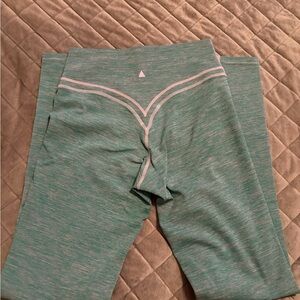 Vitality Daydream leggings. Small. Pink and green